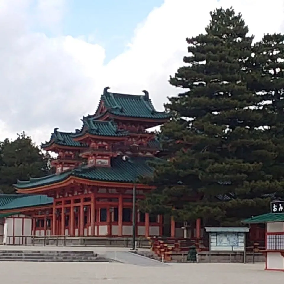 由緒有る京都平安神宮に今年２回目のお詣りに行って来ました！